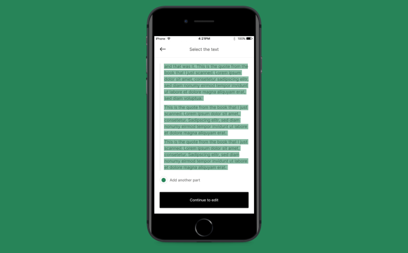 Textual Annotation Mobile App_B