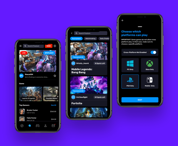 eSports Gaming Mobile App