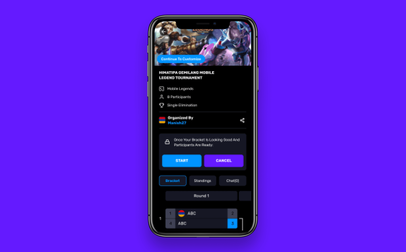 eSports Gaming Mobile App_A