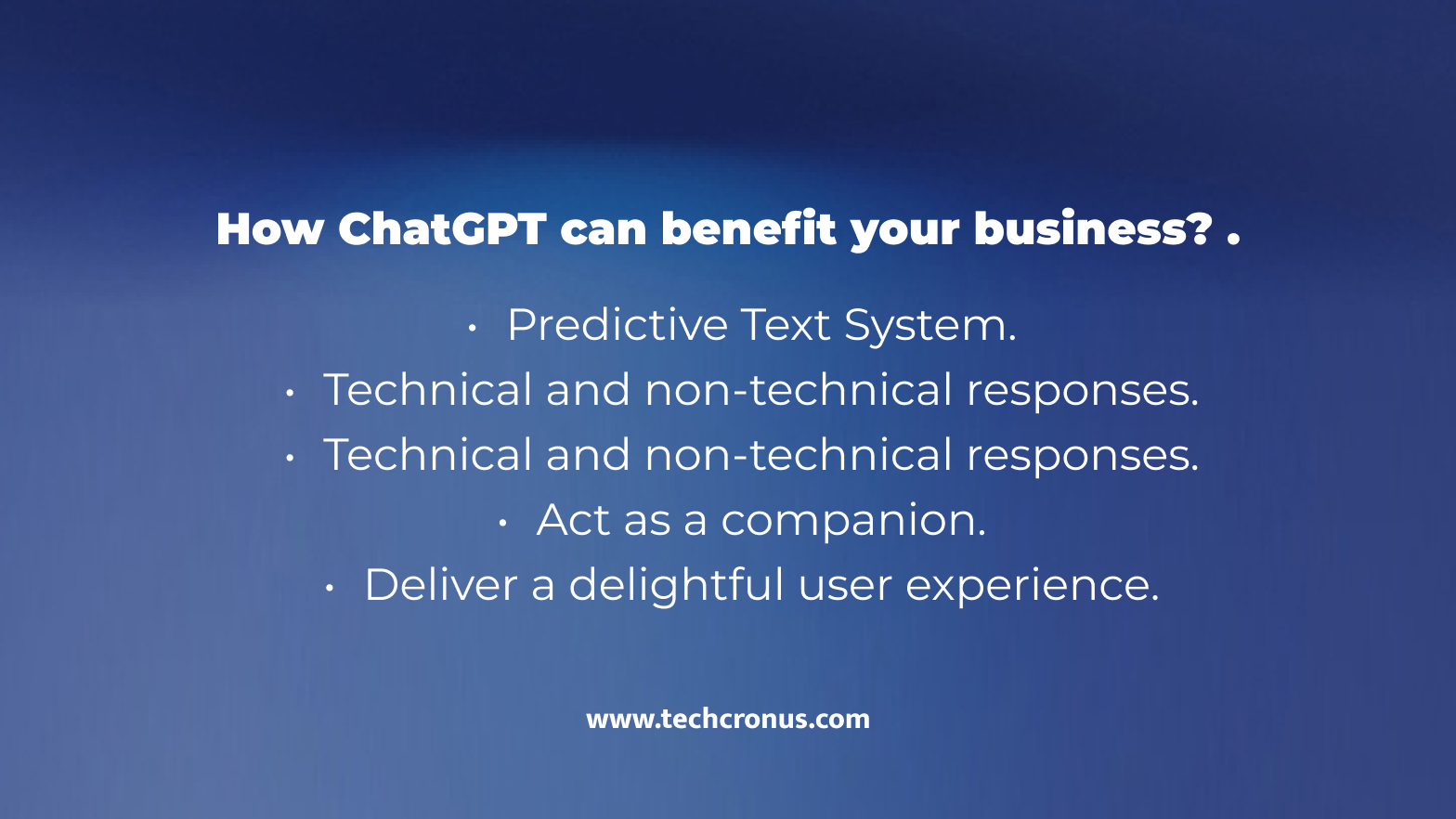 How ChatGPT can benefit your business? 