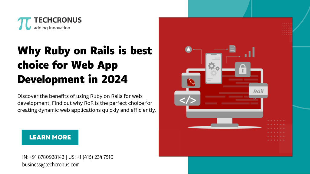 Why Ruby on Rails is best choice for Web App Development in 2026