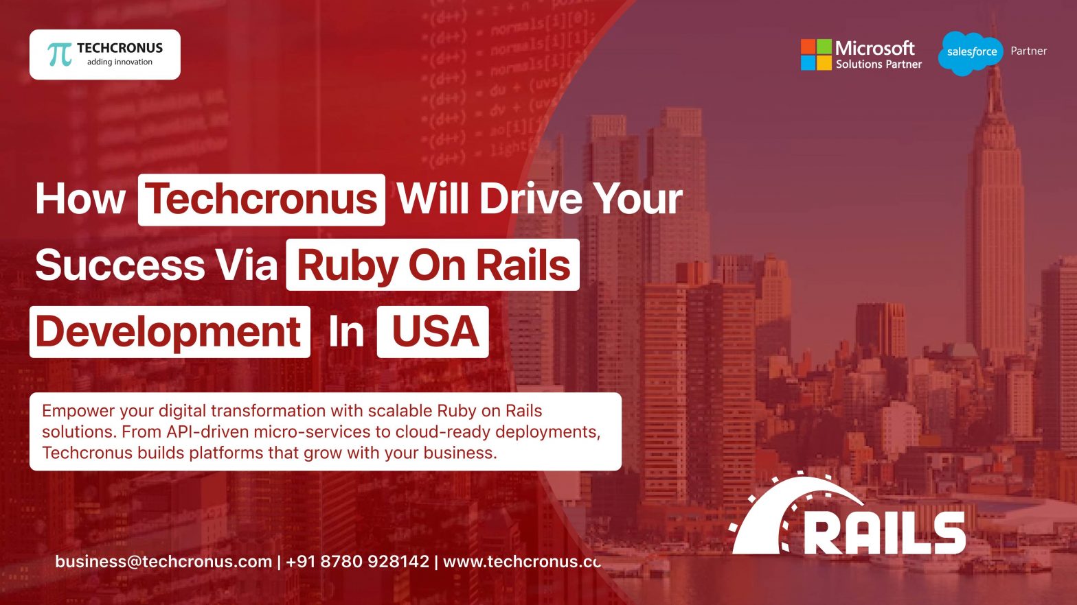Ruby on rails development