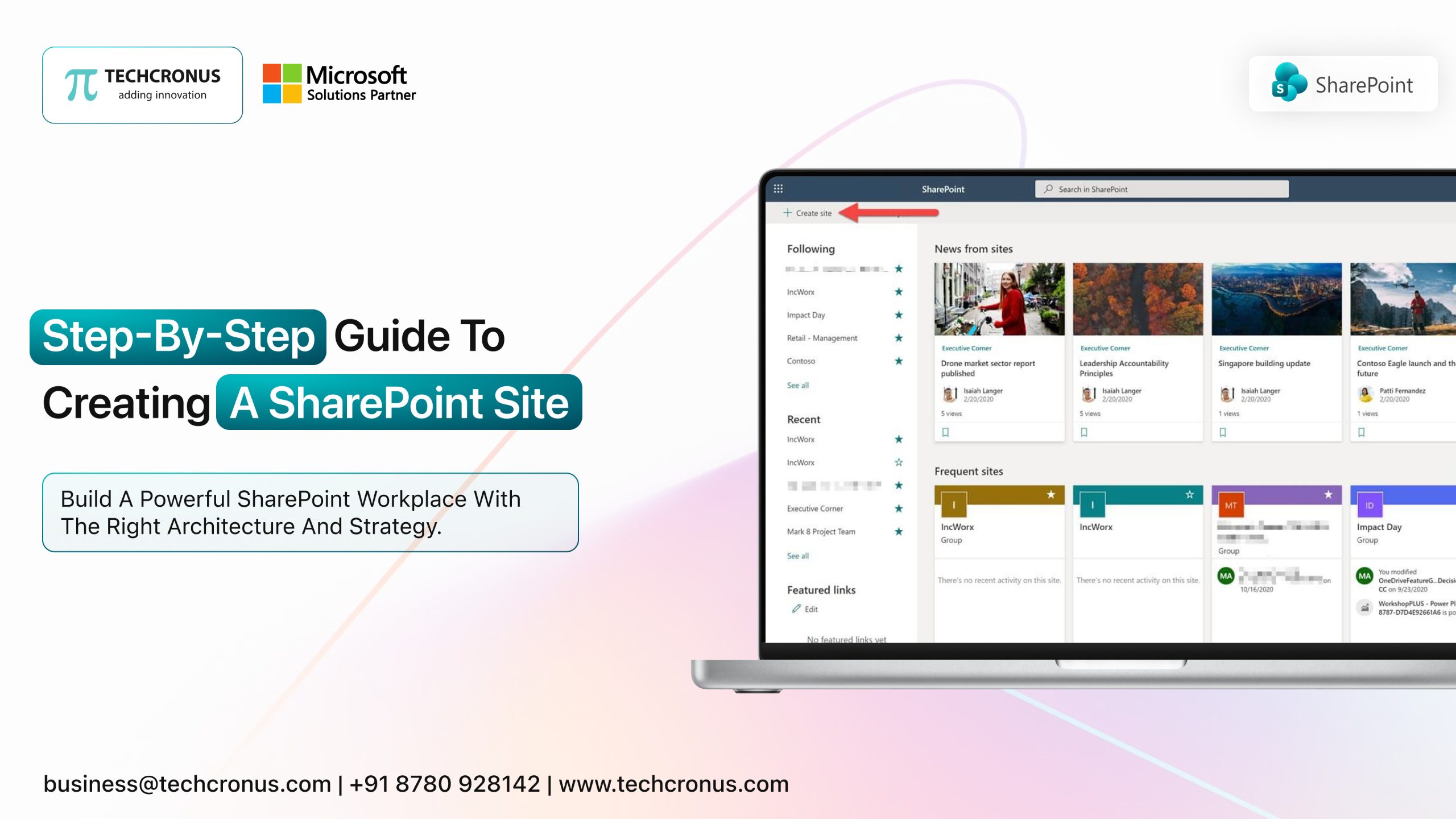 How To Create a SharePoint Site: A Step by Step Guide