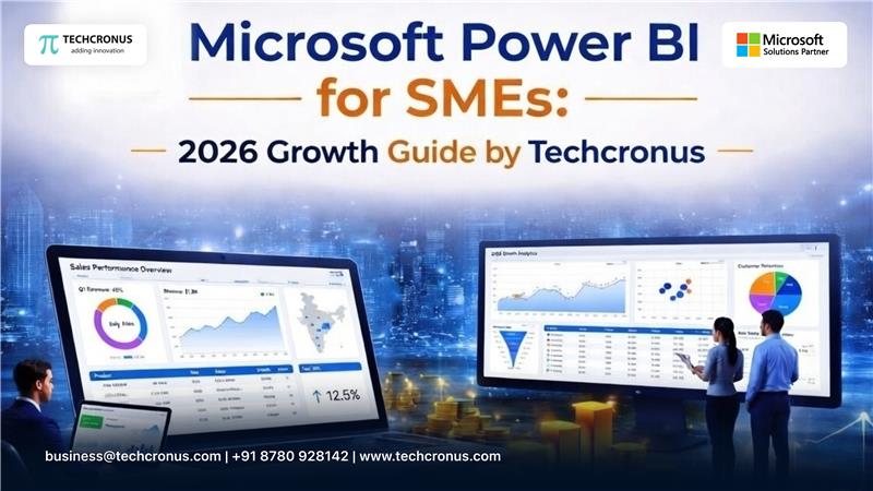Microsoft Power BI for SMEs: 2026 Growth Guide by Techcronus