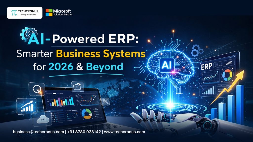 AI Powered ERP: Smarter Business Systems for 2026 & Beyond