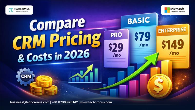 Techcronus Guide: Compare CRM Pricing and Costs in 2026