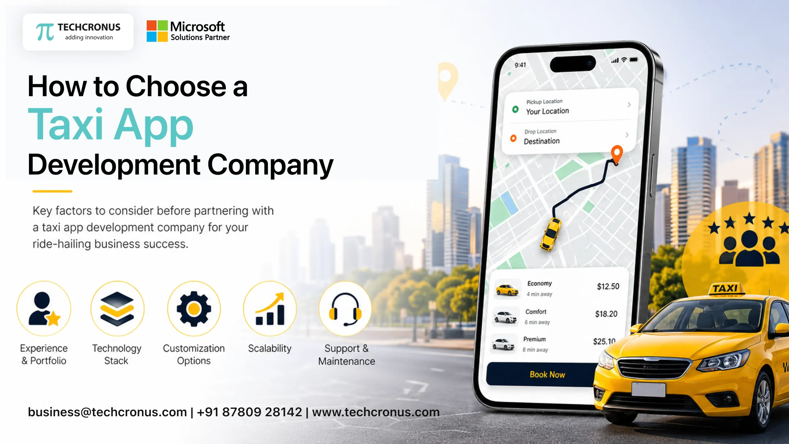  How to Choose a Taxi App Development Company.