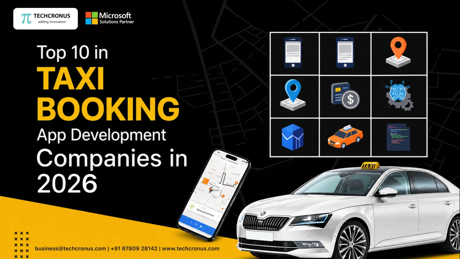 Top 10 Taxi Booking App Development Companies