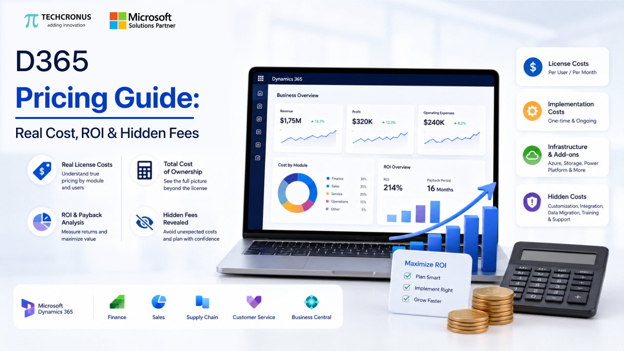 D365 Pricing Guide: Real Costs, ROI & Hidden Fees