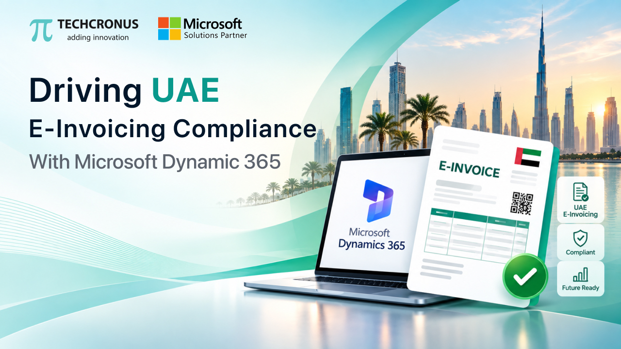 UAE E-Invoicing for Microsoft Dynamics 365