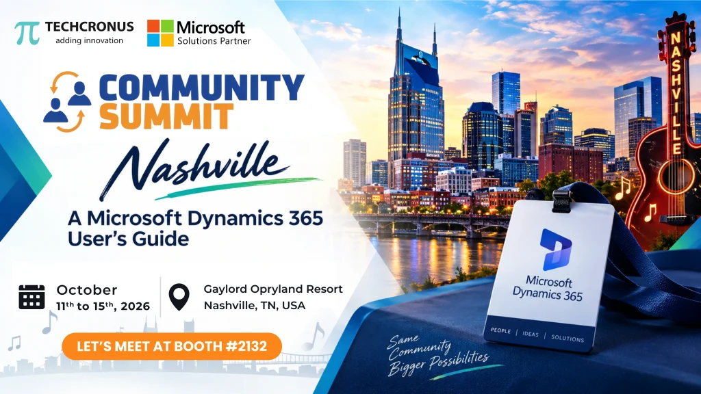Community Summit 2026 Nashville: Dynamics 365 User’s Guide